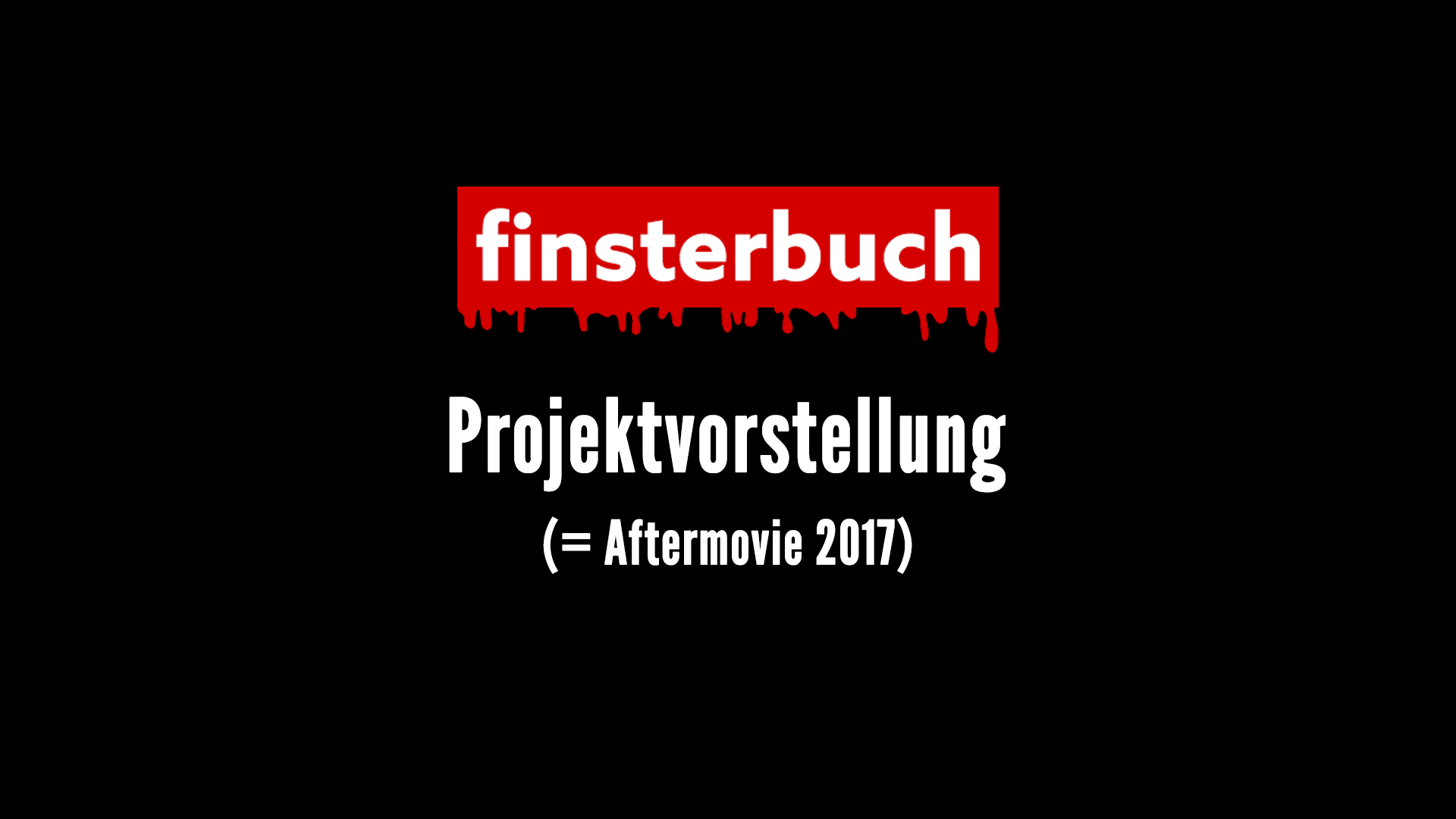 Finsterbuch Poster